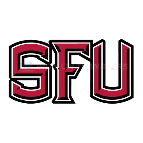 Saint Francis Red Flash Logo T-shirts Iron On Transfers N6067 - Click Image to Close